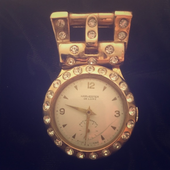 Vintage Watch Pin Retro 1920-30’s Rare - Picture 2 of 3